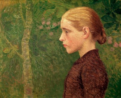 تمثال نصفي للرسم الفلاحي الشاب لأريستيد مايول (1861-1944) 1891 صن. 46x55 سم ريمس ، متحف الفنون الجميلة بواسطة أريستيد مايول