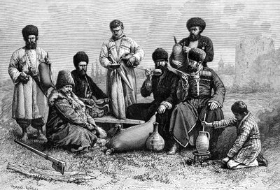 الرجال الجورجيون ، 1895. بواسطة أرماند كول