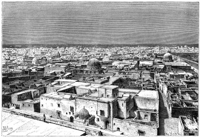 منظر لقيروان ، تونس ، c1890 بواسطة أرماند كول