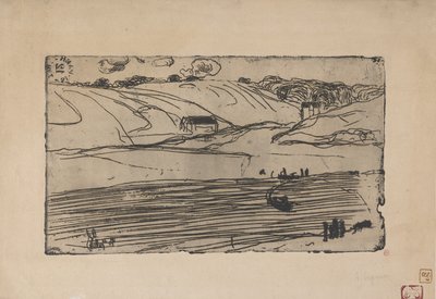 La Peche (صيد السمك) 1893 (الحفر والروليت) بواسطة أرماند سيجين