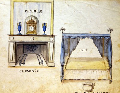 رسوم توضيحية من "كتاب الأبجدية الفرنسية لعام 1814" ، حانة. بواسطة تشارلز بلانت للفنون الجميلة بواسطة أرنود دي بوريجارد