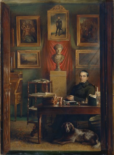 صورة للكونت ديمتري بتروفيتش بوتورلين 1790-1849 ، 1851 بواسطة أرنولد أبراموفيتش زيلينسكي