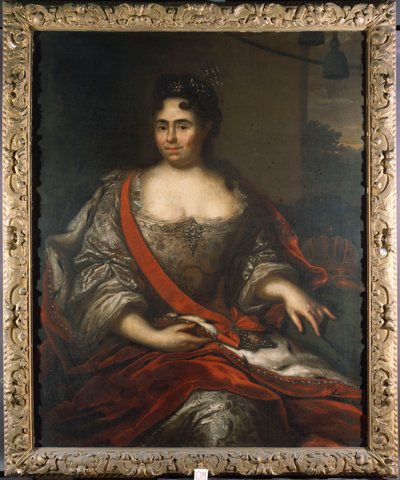 صورة الملكة كاثرين الأولى من روسيا ، 1717 بواسطة أرنولد بونين