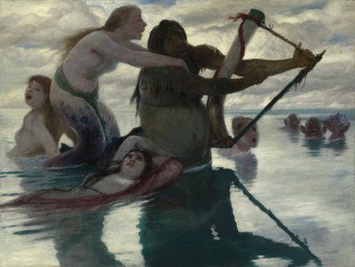 في البحر 1883 بواسطة أرنولد بوكلين