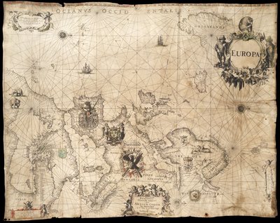 أوروبا؛ باسكارتي دي أرنولد كولوم (1660) بواسطة أرنولد كولوم