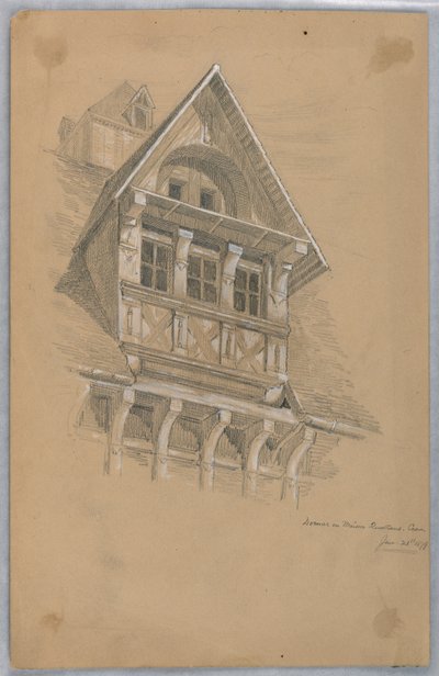 ناتئ في Maison des Quatrans ، كاين بواسطة أرنولد ويليام برونر