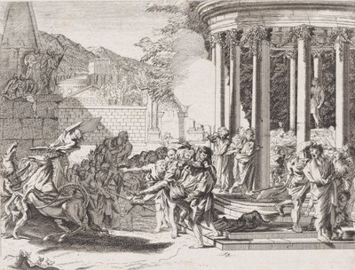 تم نقل Sinorix من المعبد بعد تسميمه ، 1650-1700. بواسطة أرنولد فان ويسترهوت.
