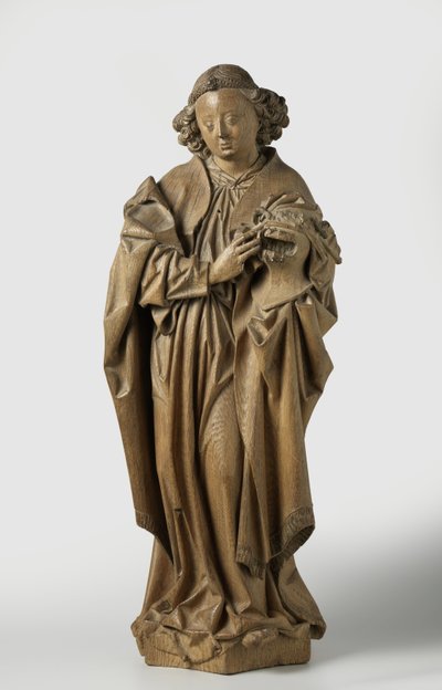 ملاك مع عرما كريستي ، ج. 1480 (بلوط) بواسطة Arnt von Zwolle