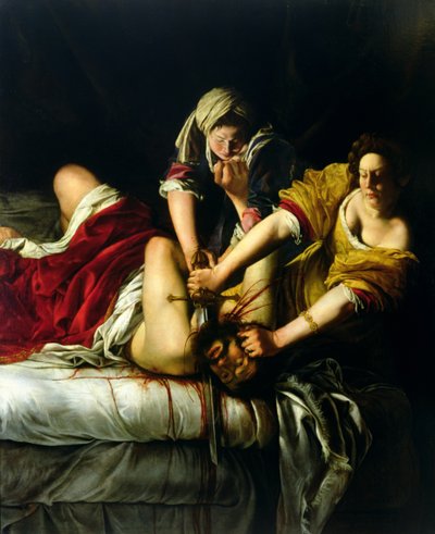 جوديث وهولوفرنيس بواسطة الأرطماسيا Gentileschi