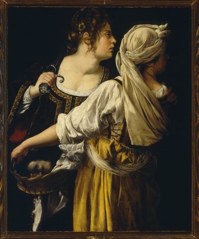 جوديث ورأس هولوفرنيس ، حوالي عام 1615 (زيت على قماش) بواسطة الأرطماسيا Gentileschi