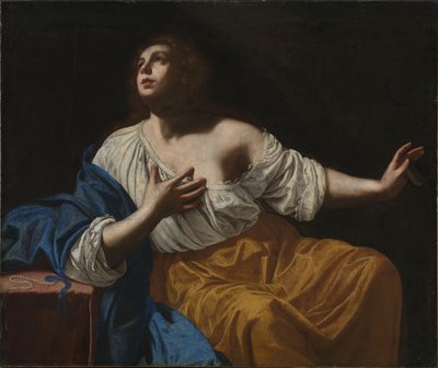 نائبة مريم المجدلية ، حوالي 1640 (زيت على قماش) بواسطة الأرطماسيا Gentileschi