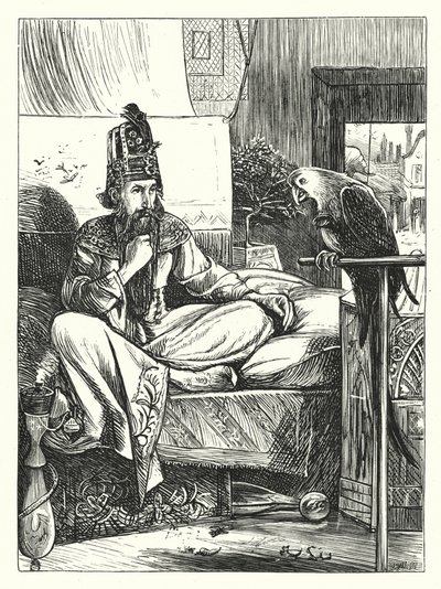 ببغاء الوزير (نقش) بواسطة آرثر بويد (بعد) هوتون