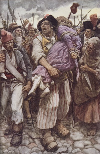 The Scarlet Pimpernel to the Rescue ، رسم توضيحي لـ `` The Scarlet Pimpernel 