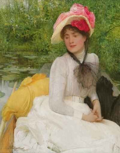 فتاة في بونت بواسطة Arthur Hacker