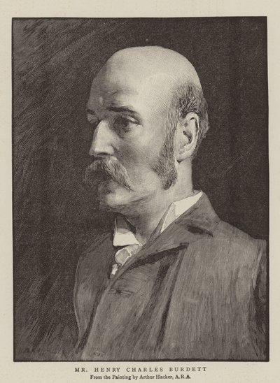 السيد هنري تشارلز بورديت بواسطة آرثر هاكر