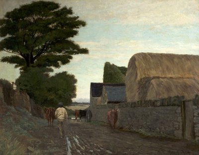 القيادة حتى الحليب ، 1881 بواسطة آرثر هوكسلي