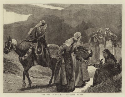 الحرب في الشرق ، المرأة الجورجية بواسطة Arthur Hopkins