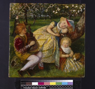The Kings Orchard ، c.1858 بواسطة آرثر هيوز