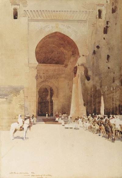 أبواب العدالة ، 1890 (مرحاض على ورق) بواسطة آرثر ميلفيل