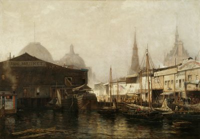 نورث ريفر بيرهيد ، 1877 بواسطة آرثر كوارتلي