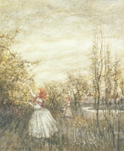 زهر العسل ، 1905 (مرحاض مرتفع باللون الأبيض ويتوقف على الورق) بواسطة آرثر راكهام