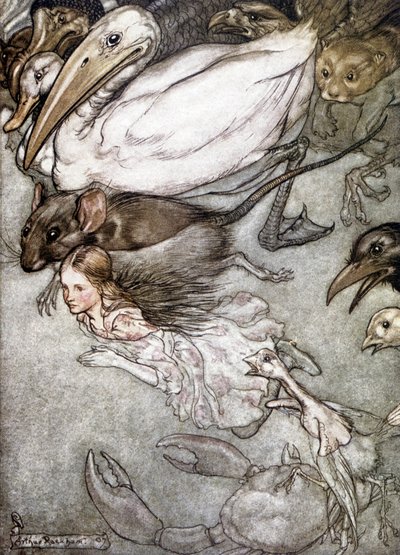 The pond of tears - in “” Alice