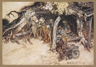 لجعل معاطف الجان الصغيرة الخاصة بي. مشهد من فيلم A Midsummer Night