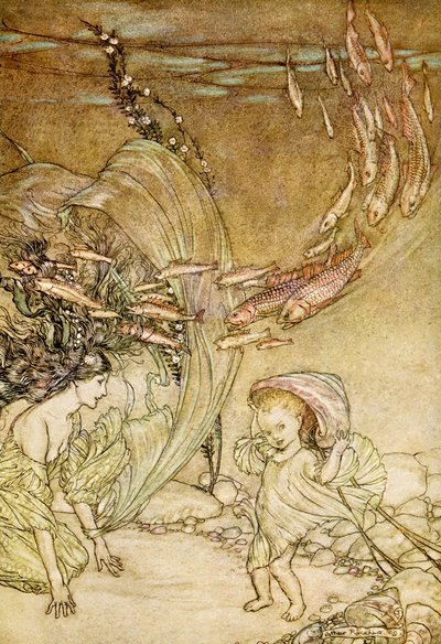 Undine بواسطة Friedrich de la Motte Fouqué بواسطة آرثر راكهام