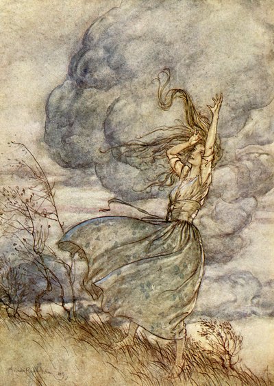 Undine بواسطة Friedrich de la Motte Fouqué بواسطة آرثر راكهام
