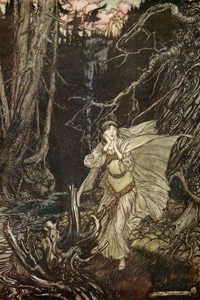 Undine بواسطة Friedrich de la Motte Fouqué بواسطة آرثر راكهام