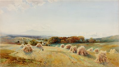 على تلال ويندرمير، قبل عام 1909 (ألوان مائية وغواش) بواسطة آرثر تاكر