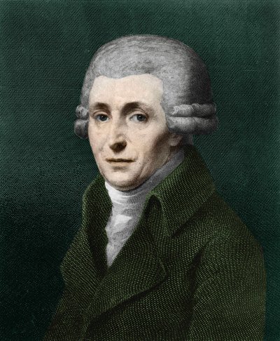 صورة لفرانز جوزيف هايدن (1732-1809). بواسطة فنان غير معروف