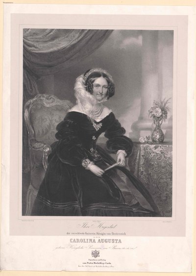 كارولين أميرة بافاريا (1792-1873) كارولين بواسطة فنان غير معروف