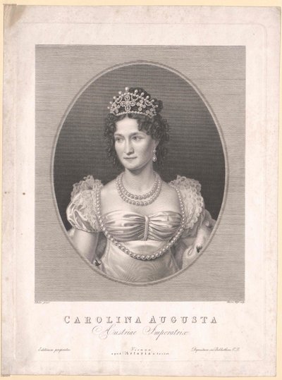 كارولين أميرة بافاريا (1792-1873) كارولين بواسطة فنان غير معروف