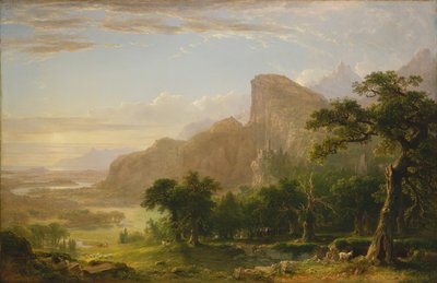 منظر طبيعي من تاناتوبسيس 1850. بواسطة Asher Brown Durand