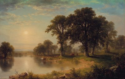 بعد ظهر الصيف ، 1865. بواسطة Asher Brown Durand