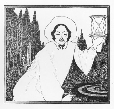 تصميم الغلاف لـ "Pierrot of the Minute" ، 1897 بواسطة اوبري بيردسلي