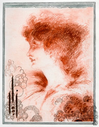 صورة لامرأة ، 1898. بواسطة اوبري بيردسلي