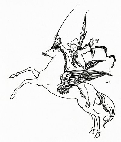 عفريت بيغاسوس 1894 بواسطة اوبري بيردسلي