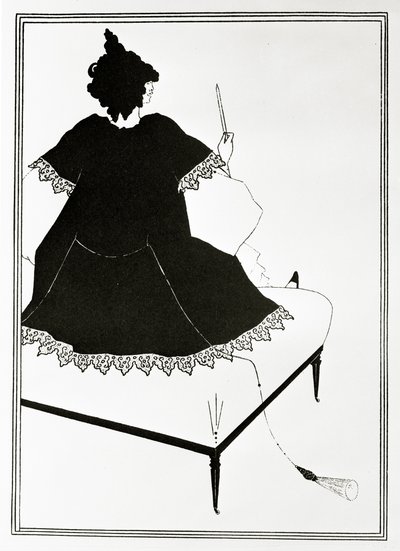 Salome Maitresse orchester، ou la femme au dildo، c.1894 بواسطة اوبري بيردسلي