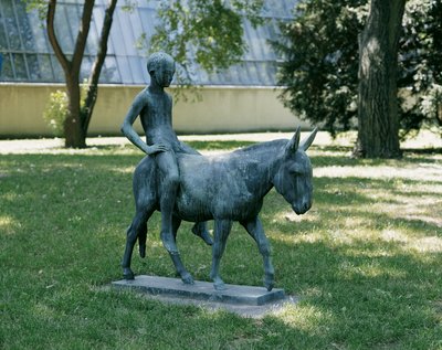 راكب الحمار العظيم بواسطة أغسطس الغال