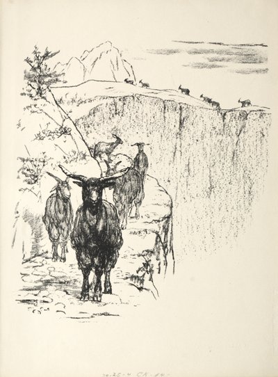 الماعز بواسطة August Gaul