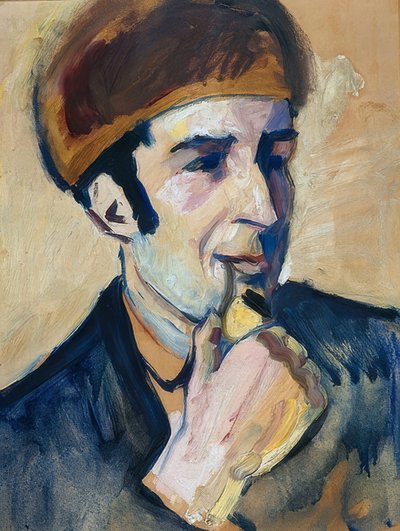 صورة فرانز مارك. 1910 بواسطة أغسطس ماكي