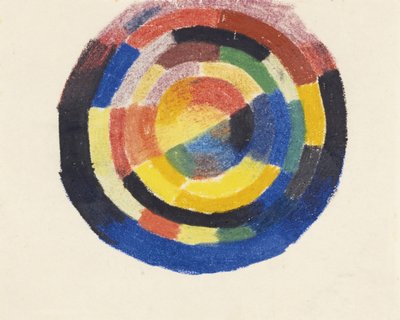 عجلة الألوان Farbkreis ، 1913-1914 بواسطة أغسطس ماكي