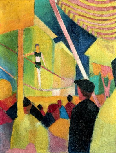 مشاية حبل مشدود ، ج. 1913 بواسطة أغسطس ماكي