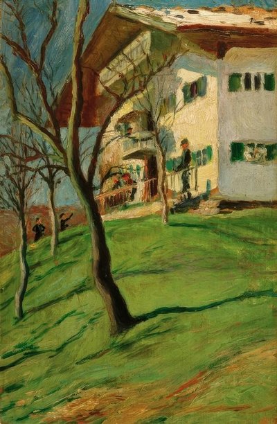 منزلنا في Tegernsee بواسطة أغسطس ماكي