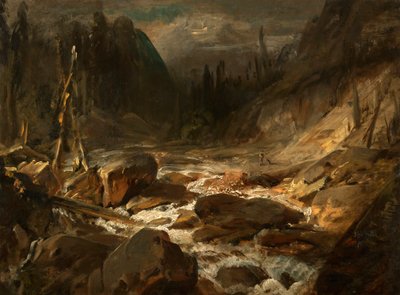 Mühlsturzhorn بالقرب من رامسو بواسطة أغسطس سيدل