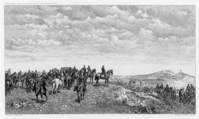 نابليون الثالث في Solferino ، c1880-1882. بواسطة أوغست بولارد