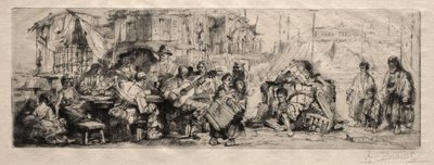 السيرك المتجول بواسطة أوغست برويت