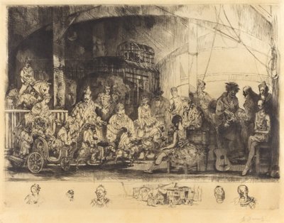 سيرك الاخوة بواسطة أوغست برويت